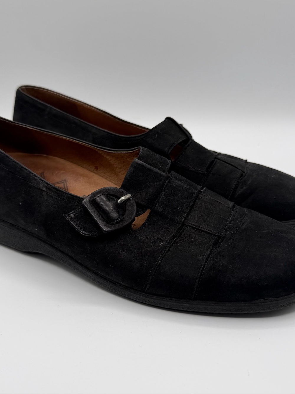 Fits by Theresia Bianca Leather Mary Jane Comfort Shoes EU 40 US 9-9.5